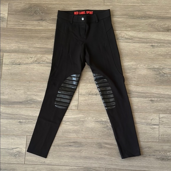 NWOT Elation Red Label Sport Black Riding Pants women’s small - Picture 1 of 7